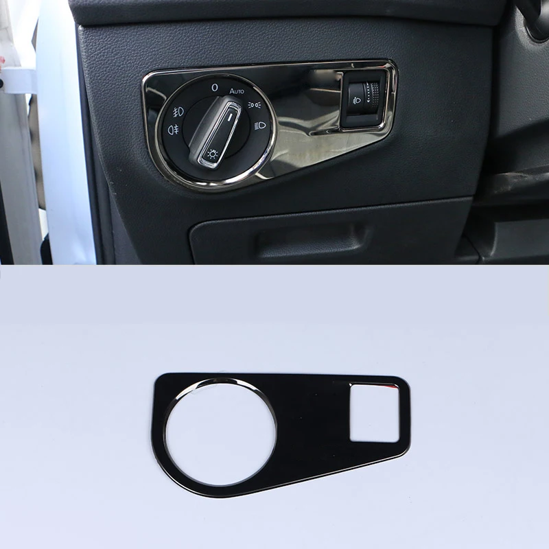 Панель управления автомобильной фары Lsrtw2017 из нержавеющей стали для Volkswagen Tiguan 2016