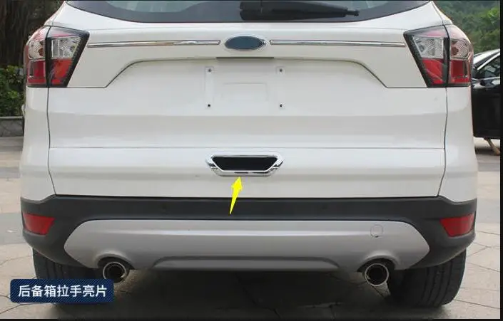 

for Ford 13-19 kuga back door bowl sticker refit tail box handle door wrist decorative accessories