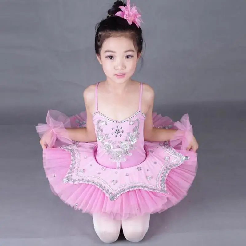 Белая балетная пачка little Swan для детей и девочек танцевальные костюмы взрослых