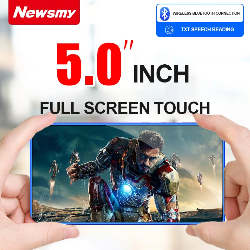 A1 WiFi MP4 плеер 5 0 дюймов Android MP3 Bluetooth MP5 полный сенсорный экран 8 Гб электронная книга
