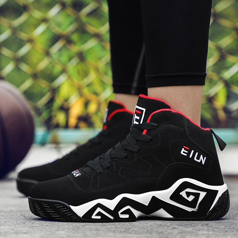NAUSK/мужские уличные модные кроссовки Повседневная обувь с высоким берцем
