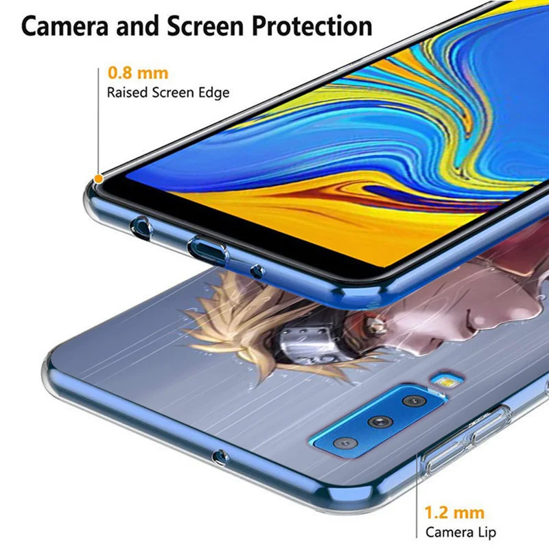 hot anime kurama naruto for samsung galaxy a9 a8s a8 a7 a6s a6 a5 a3 a750 plus 2018 2017 2016 star phone case free global shipping