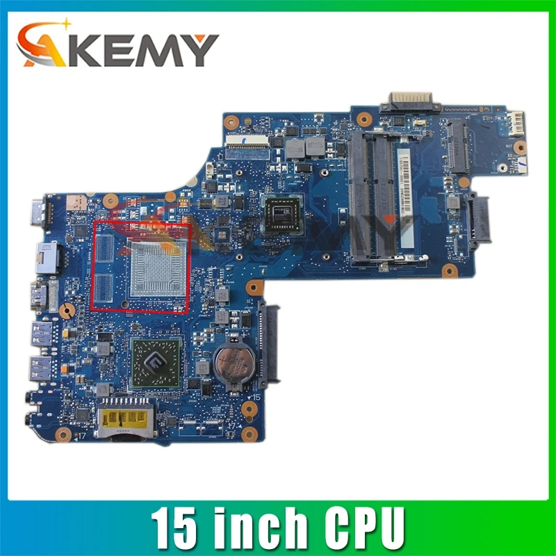 

AKEMY H000062150 Laptop Motherboard for Toshiba Satellite C50 PT10ABX PT10ABXG 15 inch CPU onboard Mainboard