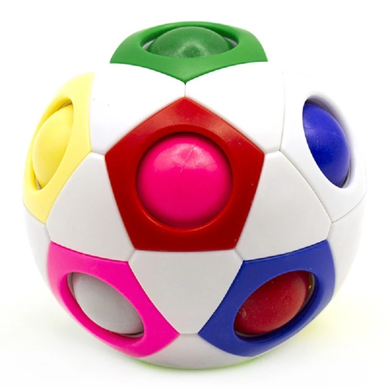 Головоломка "Орбо" YUXIN 12-HOLE RAINBOW BALL. Развивающая игрушка подарок ребёнку. Шар