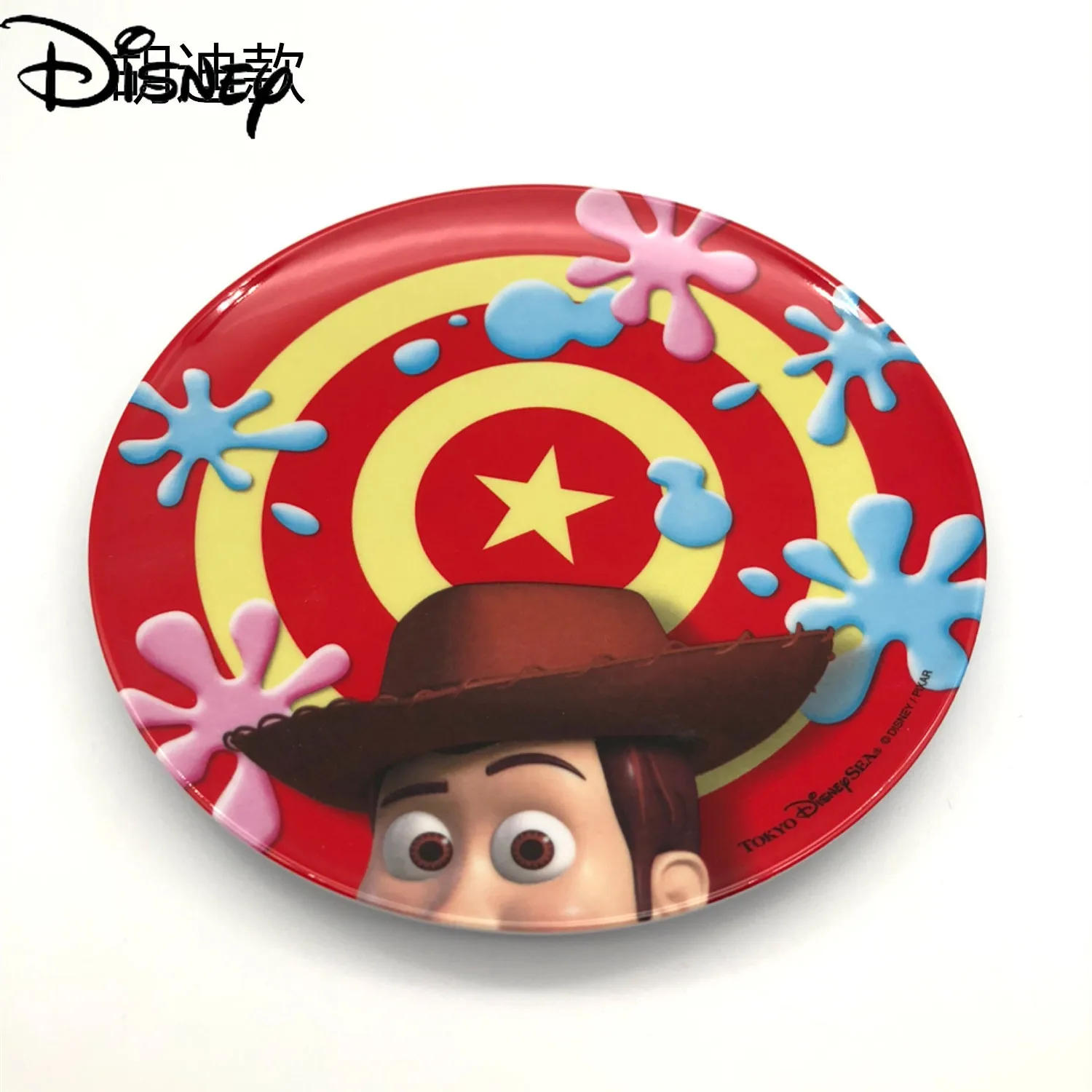 

Disney Cartoon Cute Creative Personality Melamine Tableware Children Cute Candy Dessert Snack Fruit Plate