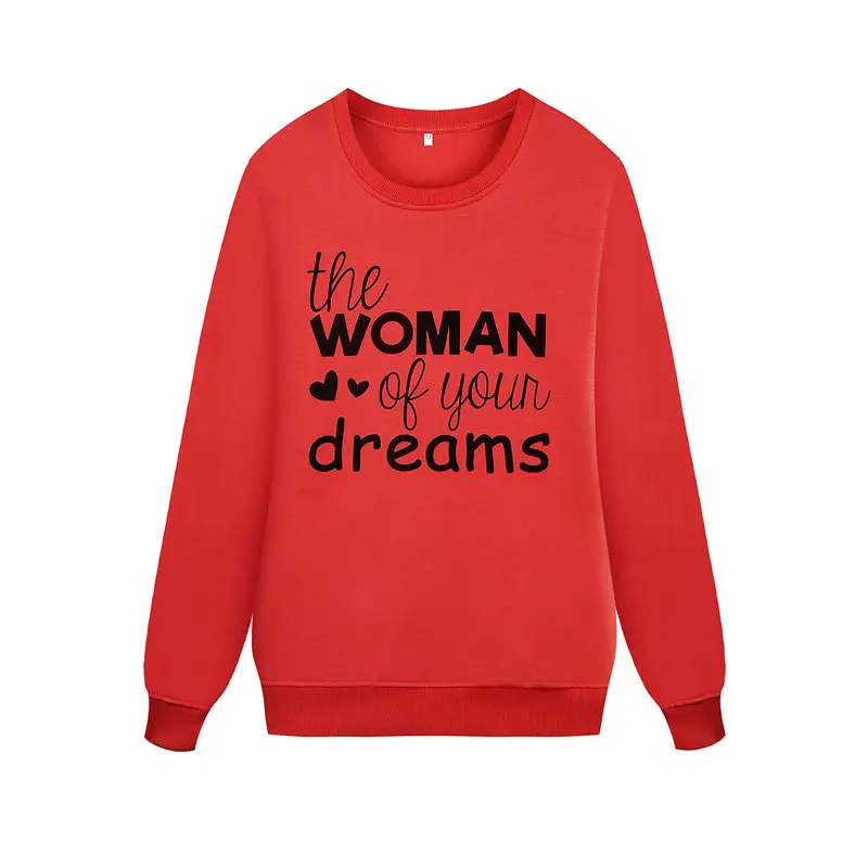 Толстовка Dreams с капюшоном для мамы и дочки подходящая всей семьи мужчин