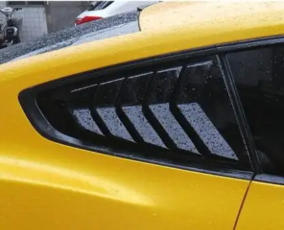 Для Ford Mustang 2018 2019 седан абс затемнения для задних дверей и окон жалюзи рама