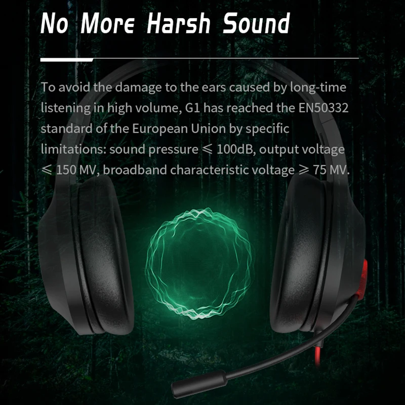 

EDIFIER Gaming Headset HECATE G1(SE) Wired Headphones 3.5mm/USB,40mm Unit,Noise Reduction Microphone,Lightweight Design