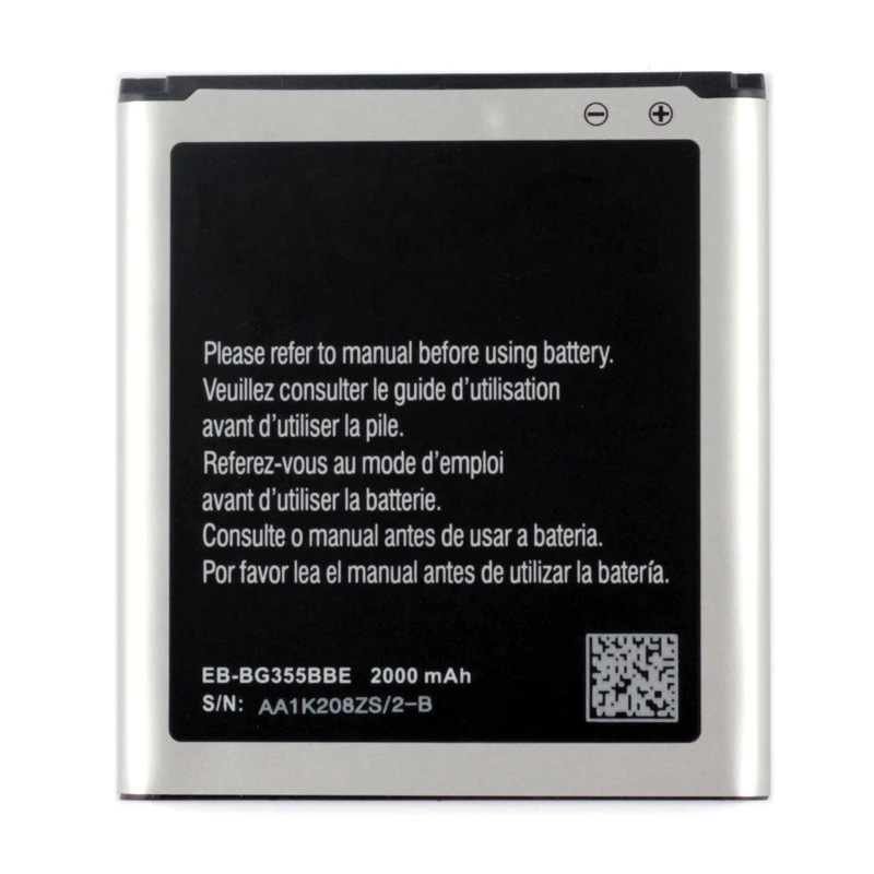 

Original EB-BG355BBE Battery For Samsung GALAXY Core 2 G355H G3559 G3558 G3556D SM-G3556D G355 NFC 2000mAh