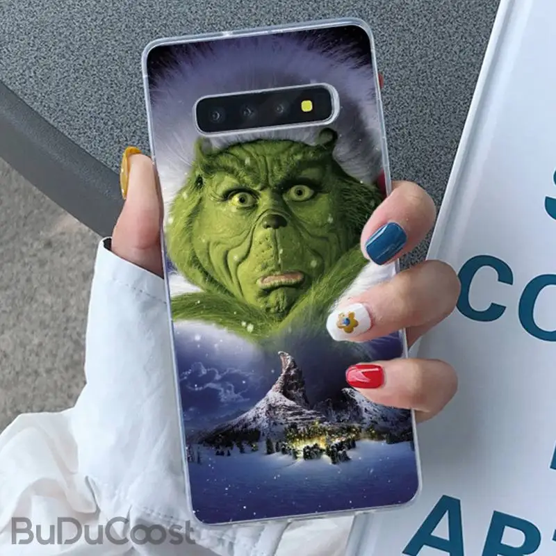 

How the Green of Monster Grinch Phone Case for Samsung GALAXY S10Plus E(lite) S7 S7edge S8 S8Plus S9 S9Plus S10