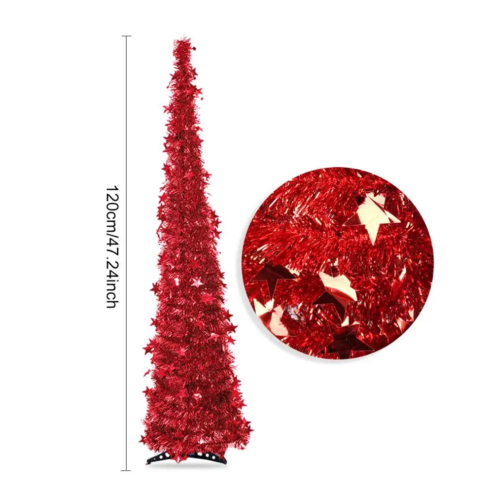QIFU 1,2 м 3D войлочные украшения для рождественской елки для дома Navidad рождественские украшения для рождественской елки подарок на год