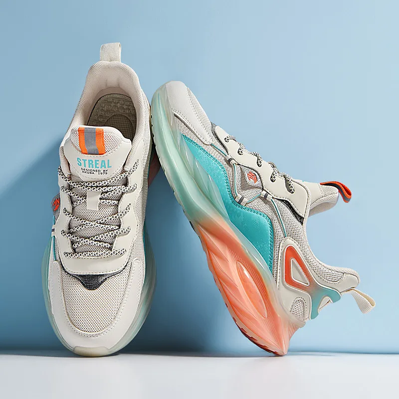 

New Top-quality Outdoor Men's Free Running for Men Lightweight Walking Sports Shoes Fashion Athietic Breathable Chunky Sneakers