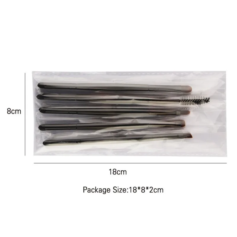 5 шт. косметика мягкие тени для век кисти держатель набор нейлоновые волосы