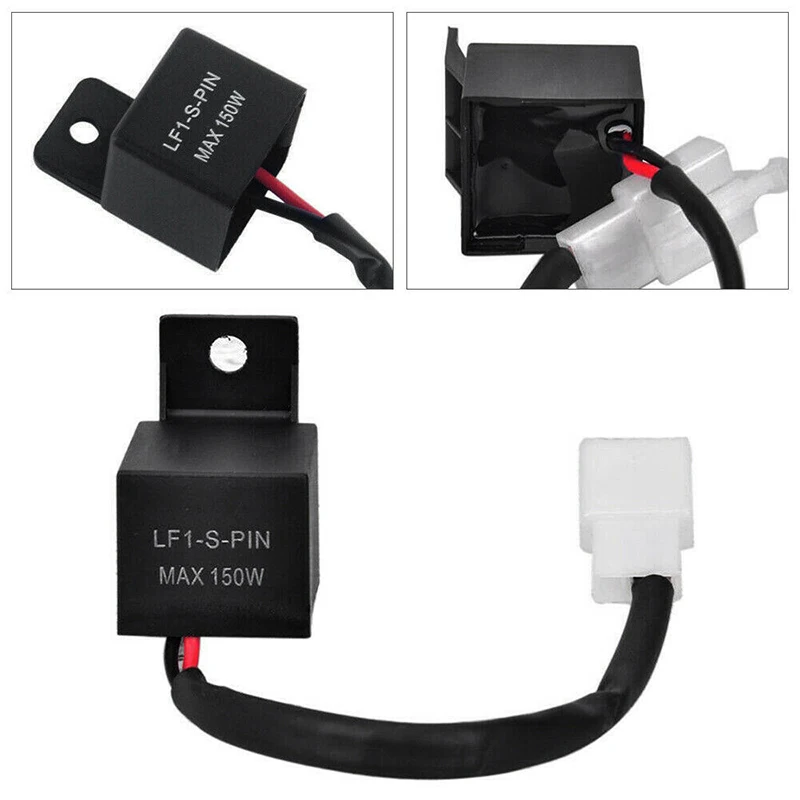 2Pin 12V 150W LED Turn Indicator Light Flasher Blinker Relay Fixed Motorcycle | Автомобили и мотоциклы