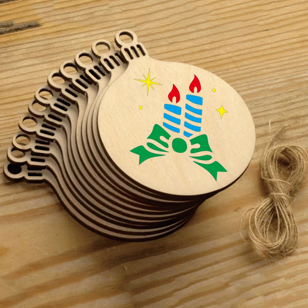 

24PCs Christmas DIY Craft Hollow Layering Stencils For Wall Painting Scrapbooking Stamping Album Decorative Embossing Template