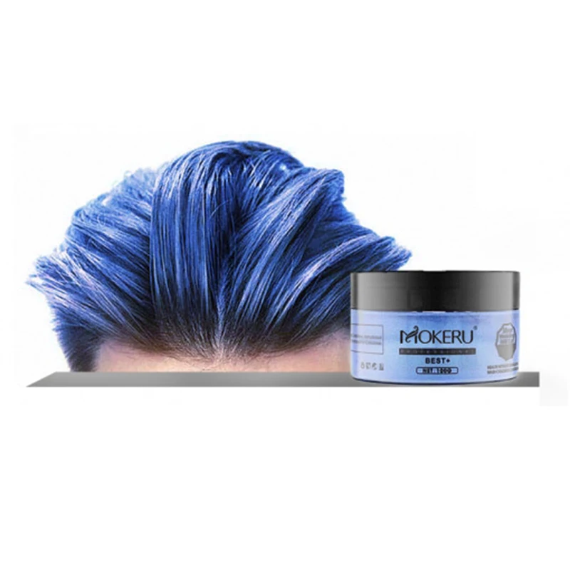 100 г Уход за волосами Цвет воск Для женщин мужчин временные укладки грязь DIY