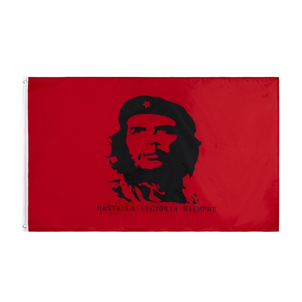 

Free Shipping johnin 90X150CM cuba revolution hero EI CHE Ernesto Guevara Flag