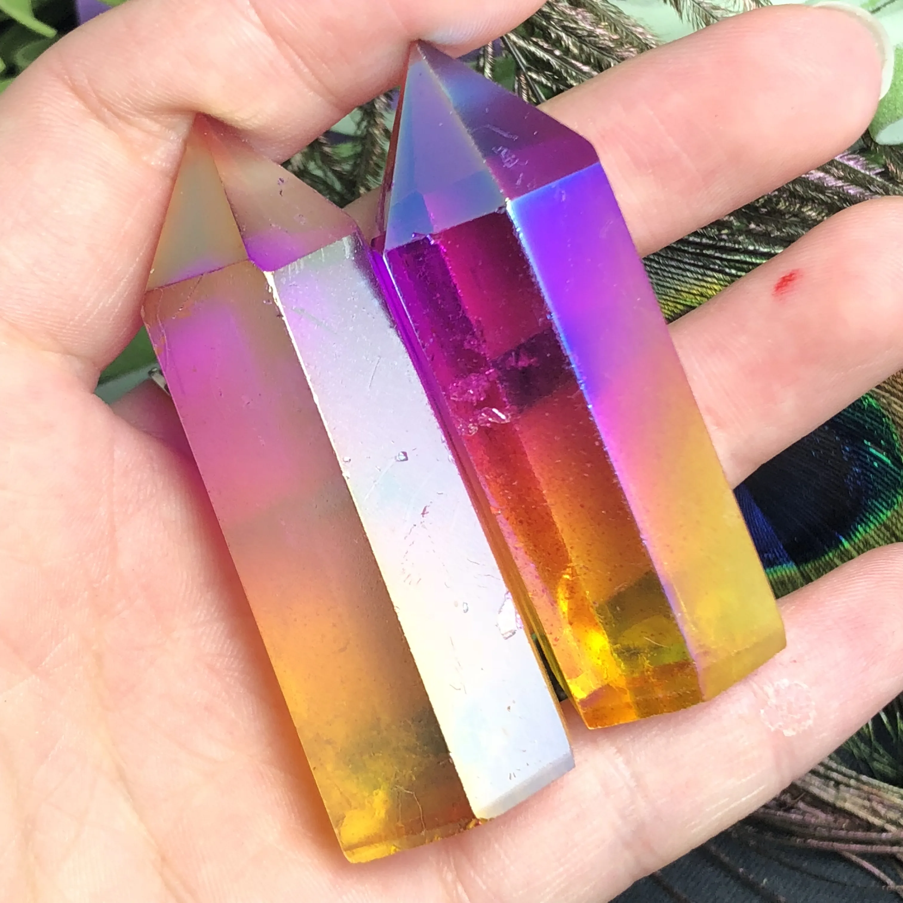 

2 шт., колонны с одним острым концом