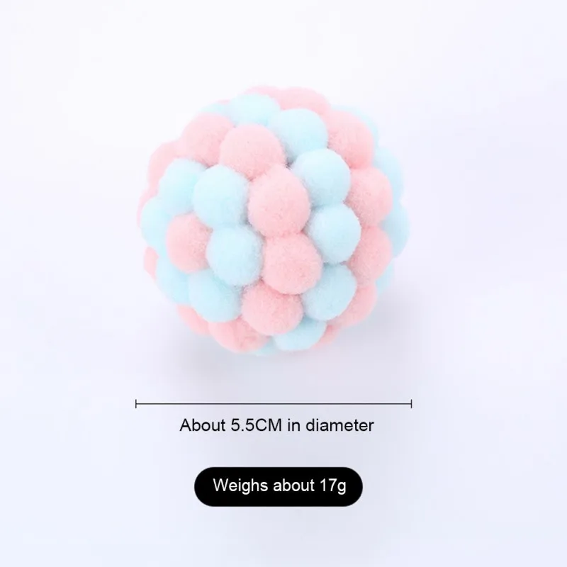 Плюшевый игрушечный мяч Когтеточка для домашних животных игрушка со встроенным