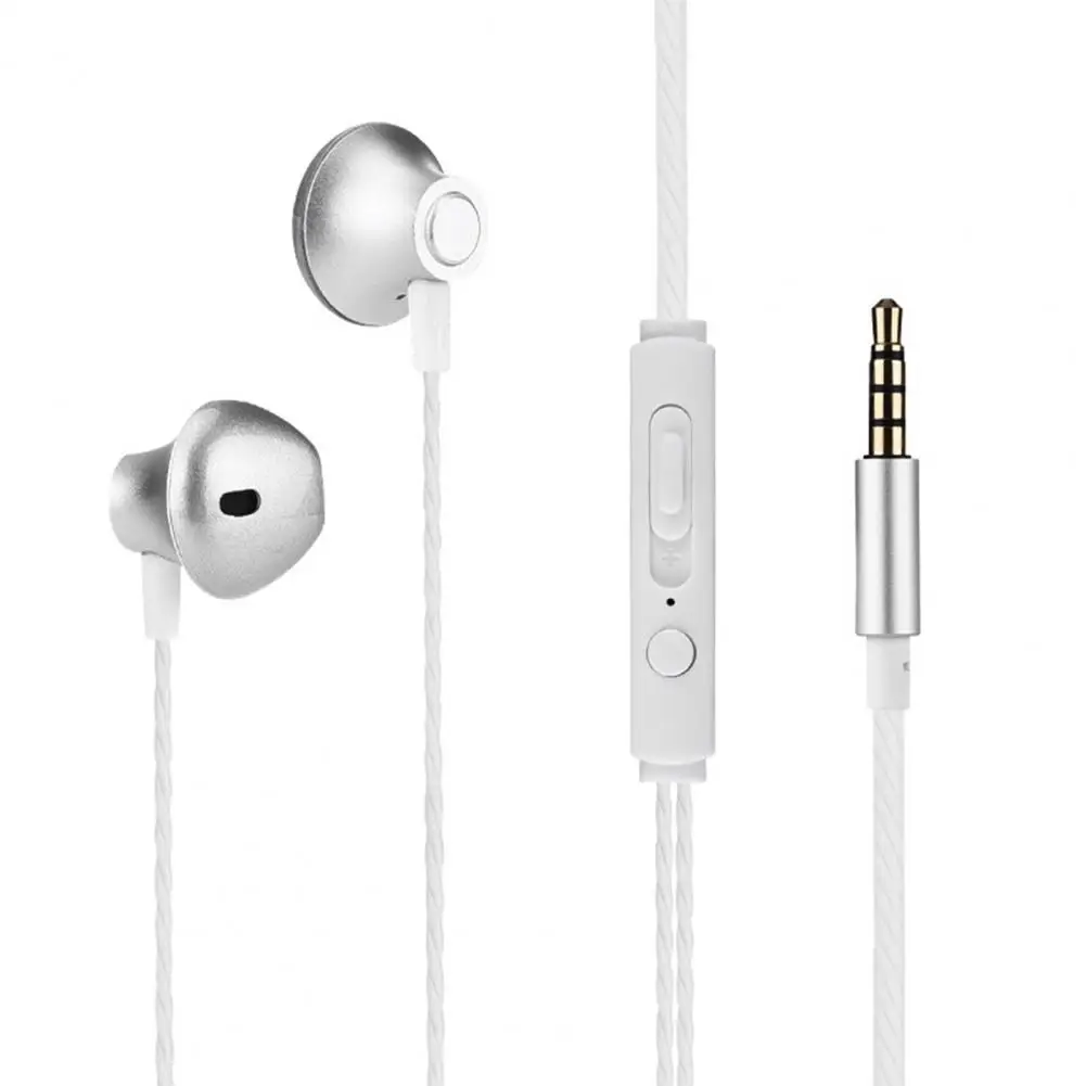 

Universal 3.5mm Heavy Bass Wired In-ear Sport Earphone for Phone with Microphone