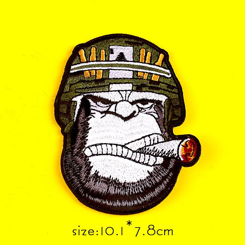 Нашивка с черепом в стиле панк ТЕРМОколготки вышитые нашивки для одежды НЛО