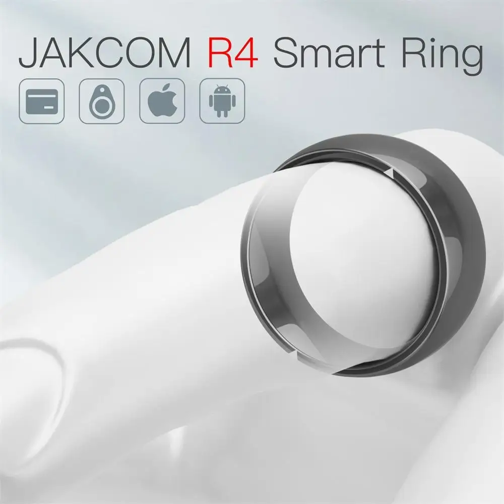 

JAKCOM R4 Smart Ring Super value than smartwatch amoled deauther watch for men atieno go activity trackers dtx