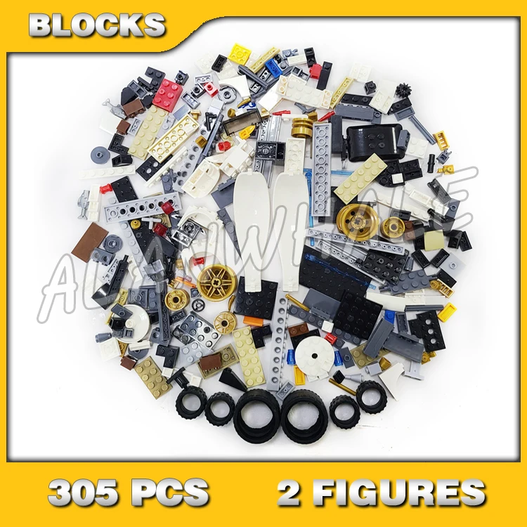 305 шт. супер героев истребителей летучая мышь с рисунком пингвина автомобиля Arctic