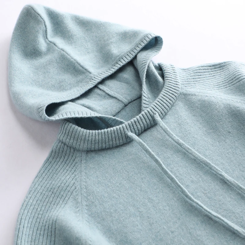 Осенне-зимняя новая толстовка модный кашемировый свитер 100% чистый кашемир |