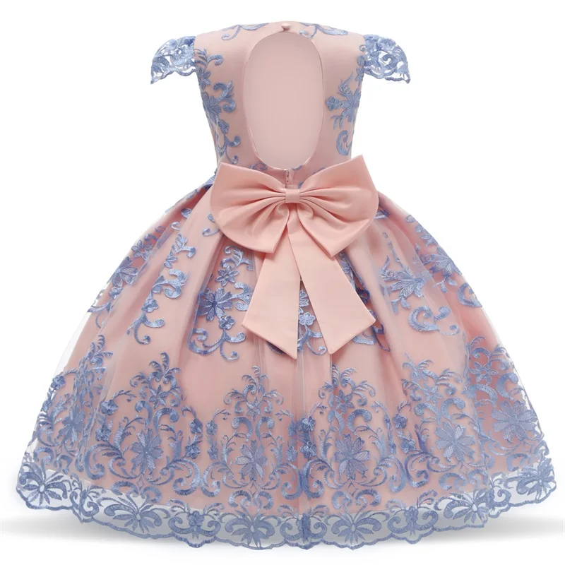 Girls Formal Gown Dress Christmas Elegant Princess Wedding Party Dresses For Kids Flower | Детская одежда и обувь