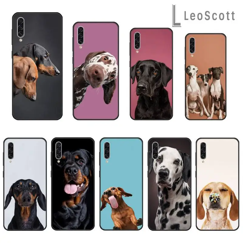 

Cute Dachshund dog Phone Case For Samsung Galaxy A 3 6 7 8 10 21 01 11 31 91 10S 20S 30S 50S PLUS