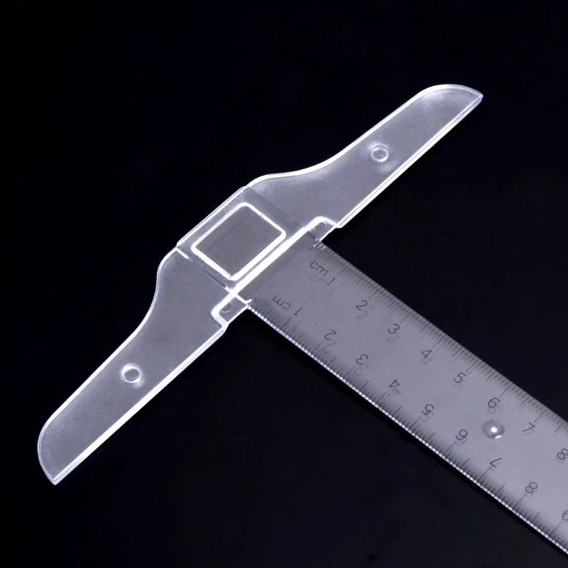 Пластиковая Двусторонняя Т образная линейка 30 см 12 дюймов L4MF|Шаблоны| |