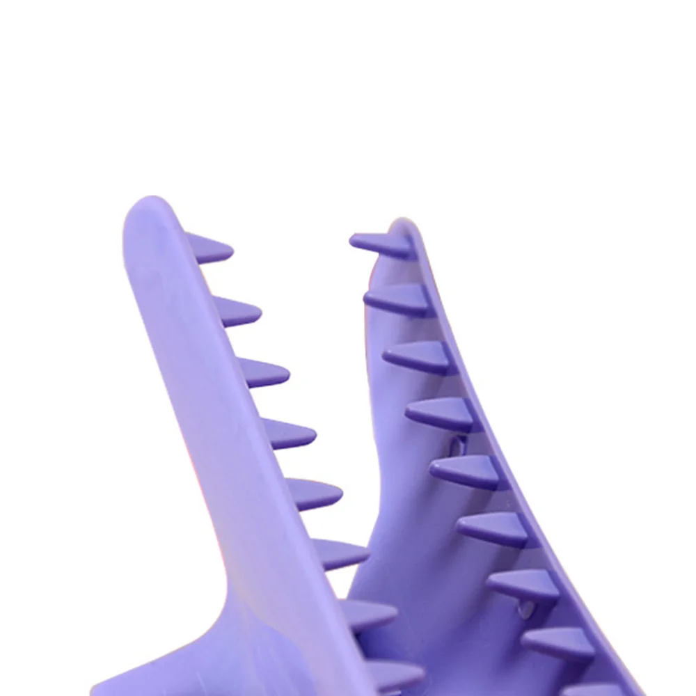 

24pcs Clamps Non-slip Chic Styling Claw Hair Supplies Hair Clips Hair Accessory for Hair Salon (Random Color)