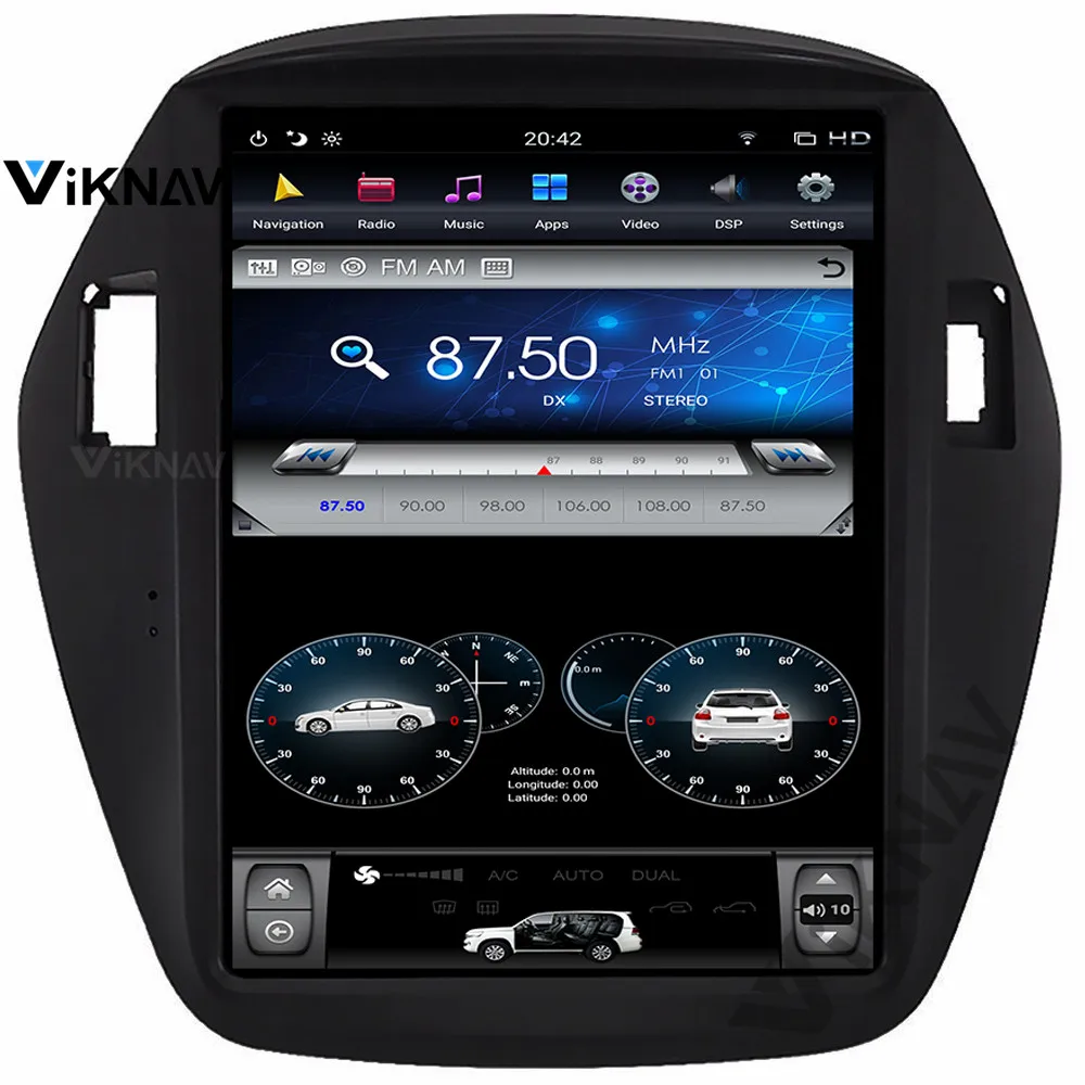 

car radio DVD player stereo for-Hyundai IX35 2010-2015 auto GPS navigation multimedia player
