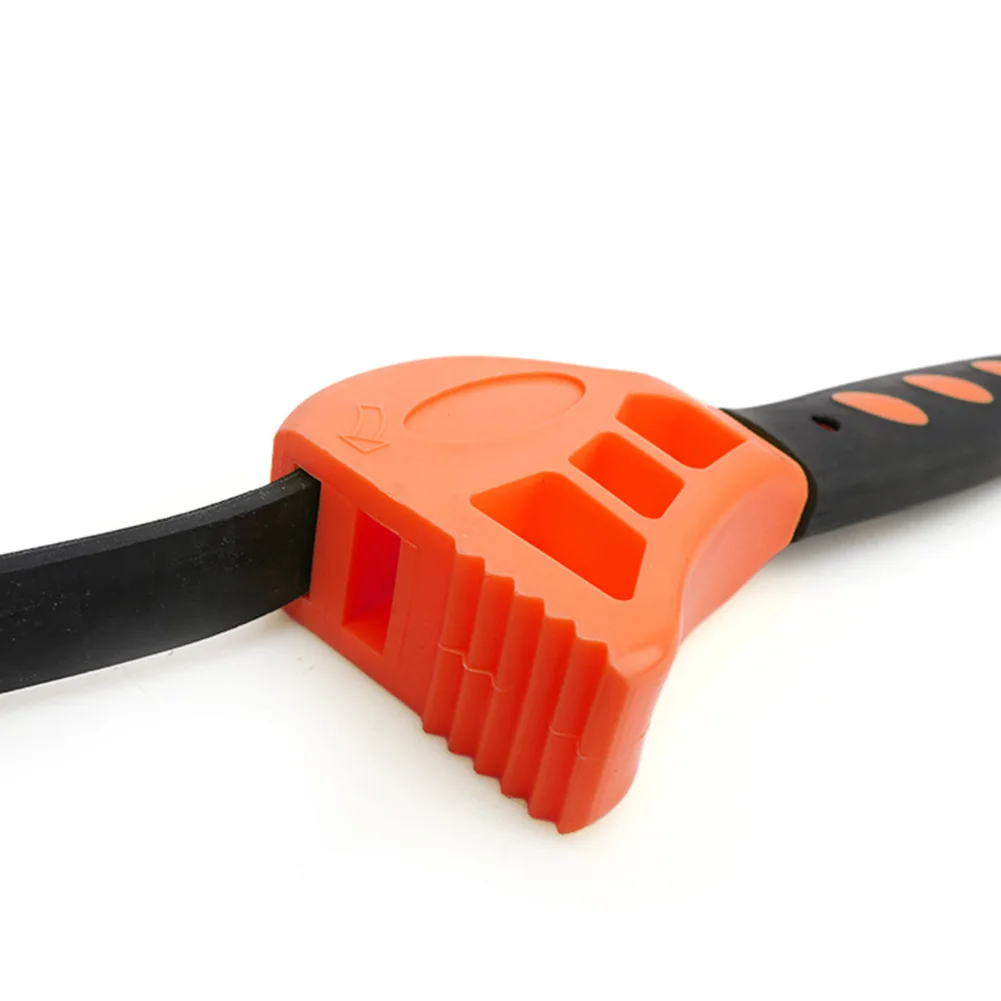 

2 Piece Belt Wrenches 6 Inch And 8 Inch Rubber Strap Tool For Installing Hard-to-reach Drains Simply Opening Bottles And Cans