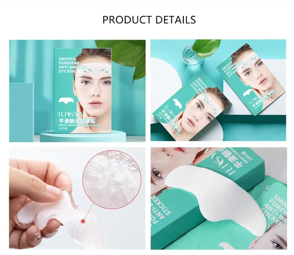 Forehead Line Removal Anti-wrinkle Stickers Frown Lines Treatment Anti-aging Lifting Mask Moisturizng Patch Skin Care