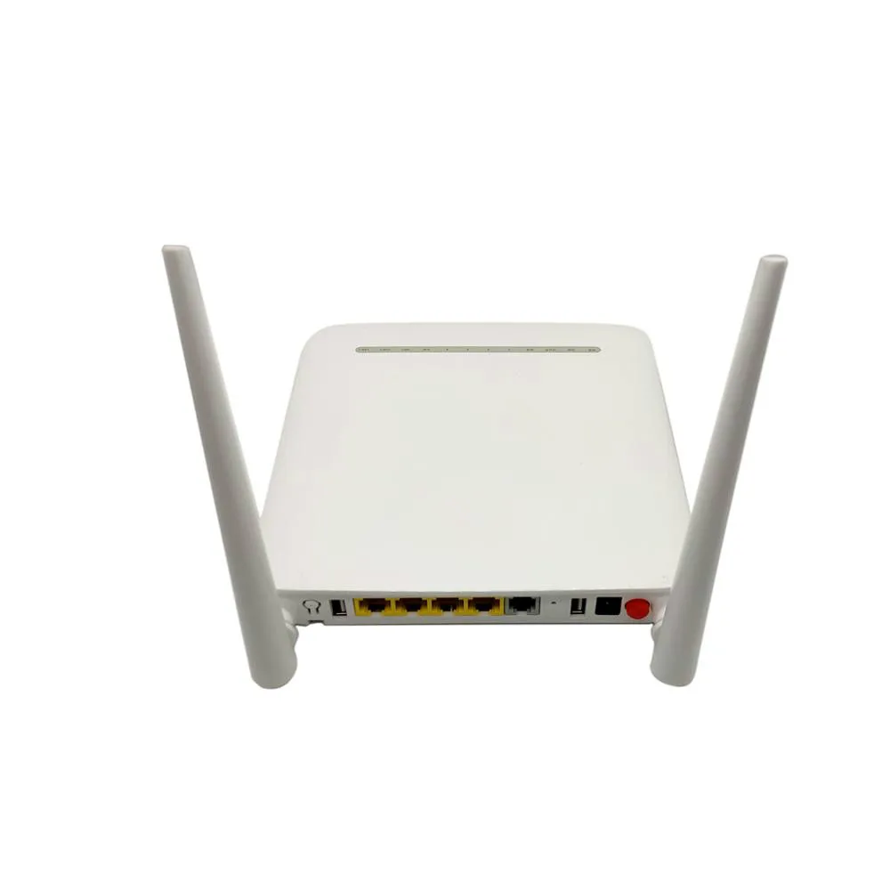 4PCS NEW GPON ONU F673AV9 4GE WLAN 2.4G5G DUAL DAND WIFI ROUTER TEL+2USB EPON ONT FTTH OPTICAL NETWORK TERMINAL HOME FIBER OPTIC