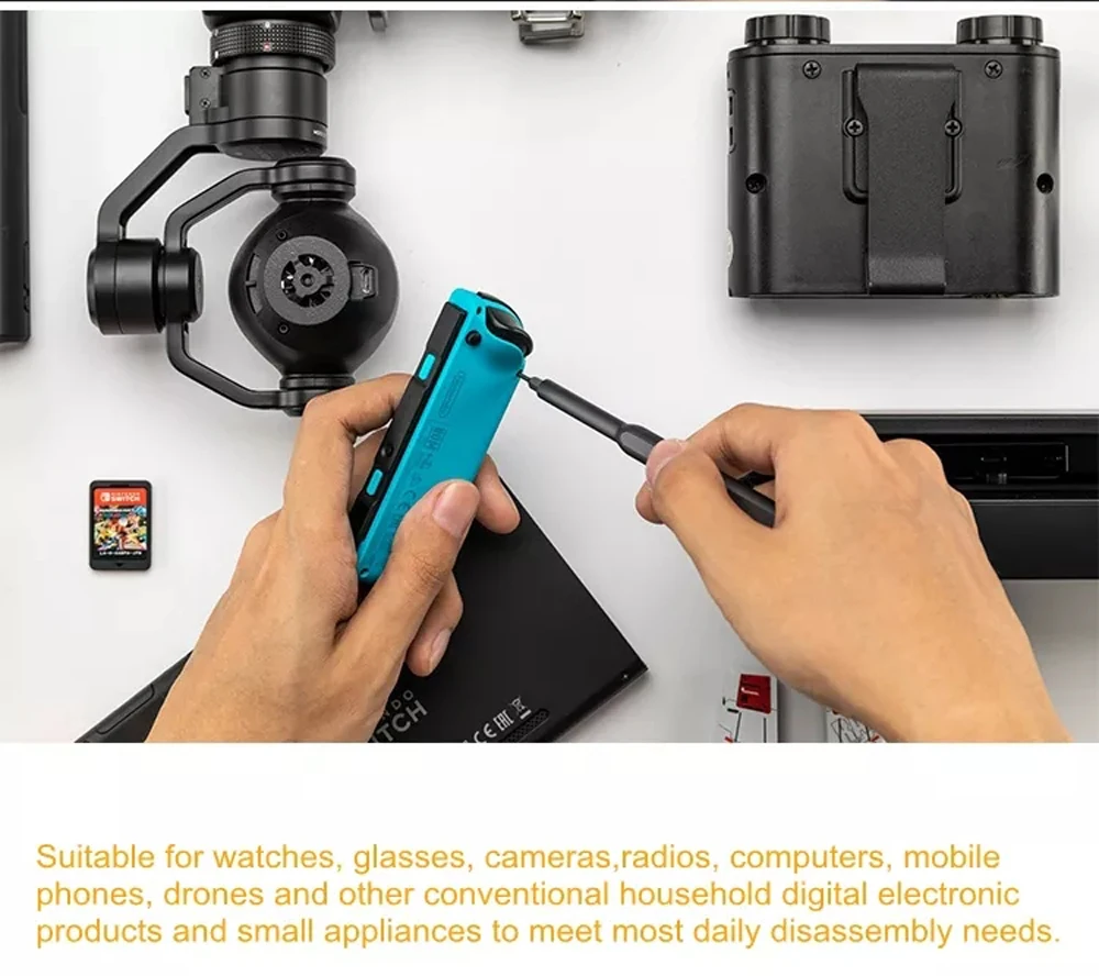 ГОРЯЧАЯ Оригинальная отвертка Xiaomi Mijia Wowstick IMEZING FZ 42 в 1 комплект портативная прецизионная многофункциональная отвертка инструменты для ремонта