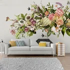 Фотообои на заказ в китайском стиле 3D расписанные вручную цветы и птицы фон для спальни настенная живопись Papel де Parede фрески