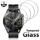 3 шт. закаленное стекло для Huawei Watch GT 3 GT3 GT2 46 мм Защитная пленка для экрана смарт-часов защитное стекло