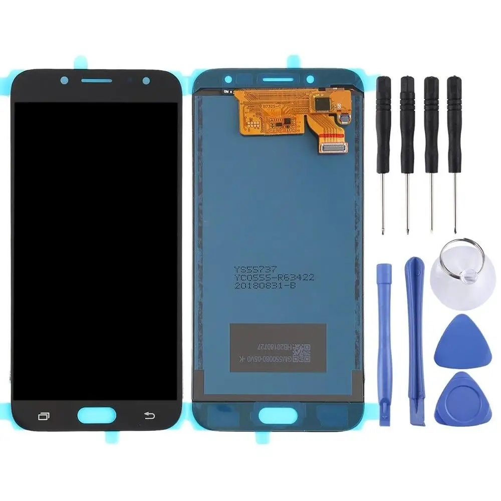 Adjustable Brightness J7 2017 LCD For Samsung Galaxy Pro J730 J730F Display Touch Screen Replacement Digitizer Assembly | Мобильные
