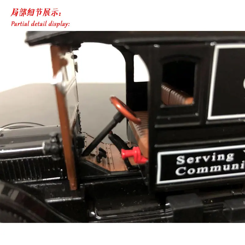 Подпись 1/32 весы Винтаж автомобиля 1920 белый Ван Литье металла модель игрушка для