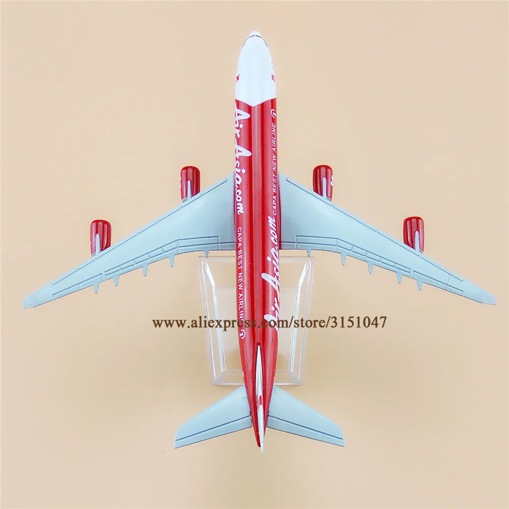16 см модель воздушного самолета из металлического сплава Asia A340 CAPA BEST NEW Airbus 340 Airways