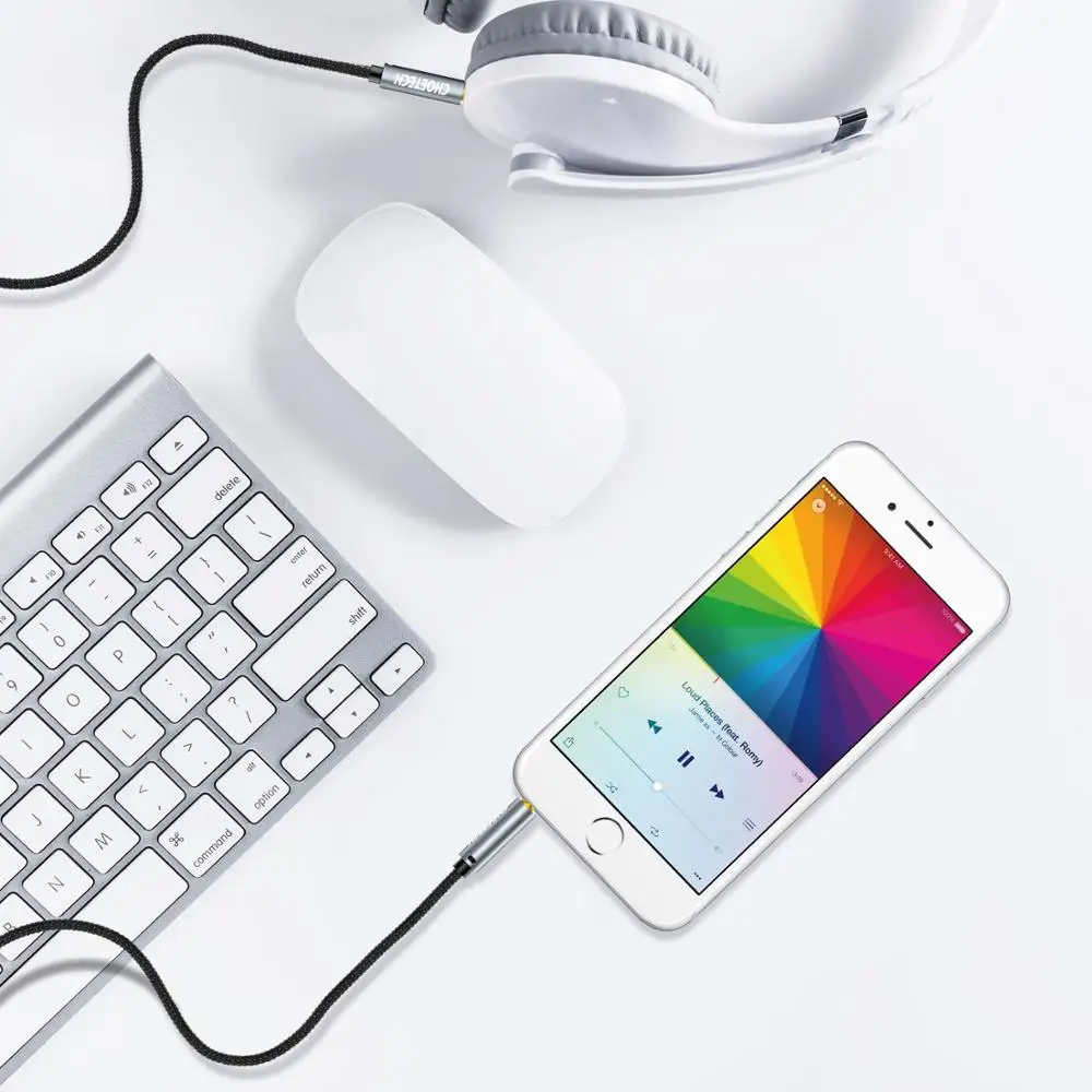 CHOETECH AUX кабель Jack 3 5 мм аудио разъем Акустический для JBL наушников автомобиля Xiaomi