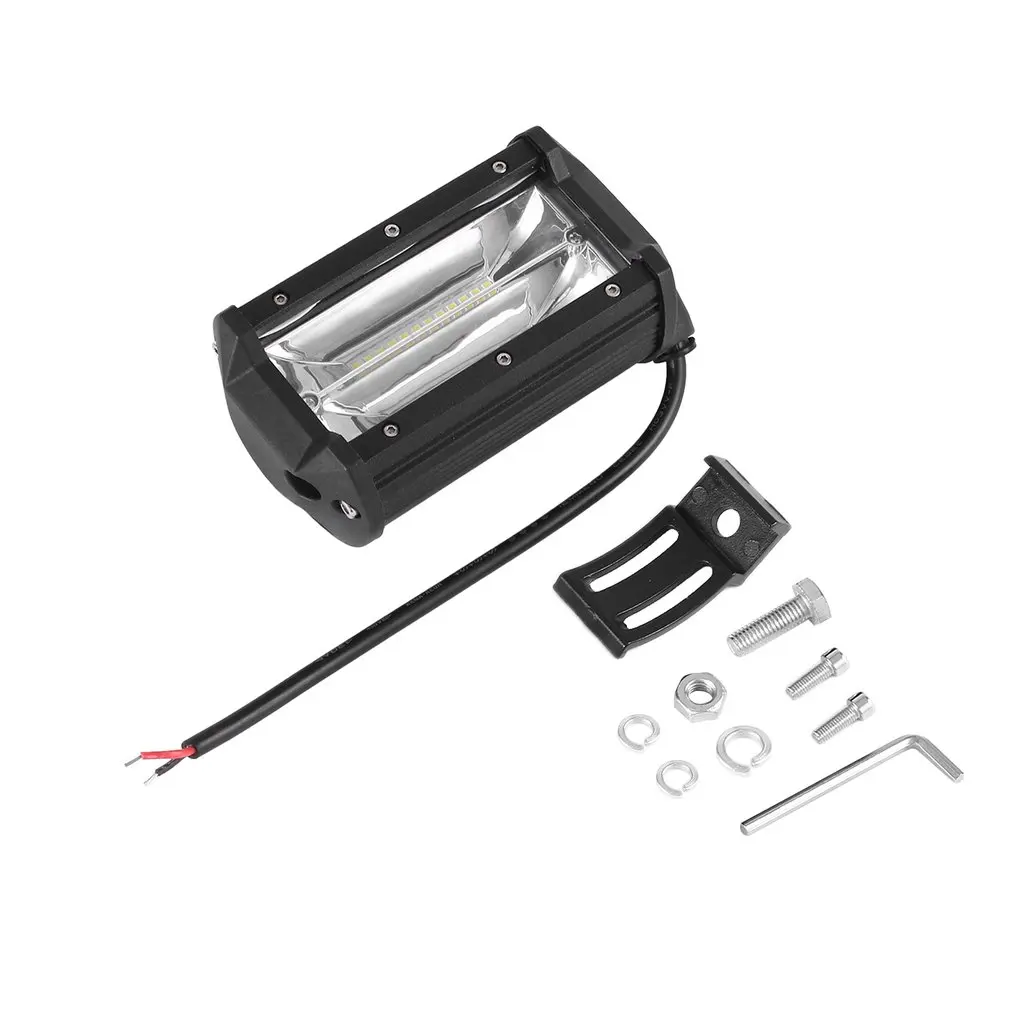 

Прожектор/точечный светсветильник льник 72 Вт, портативный Рабочий светильник в форме цилиндра с 18 светодиодами для лодок, тракторов, грузов...