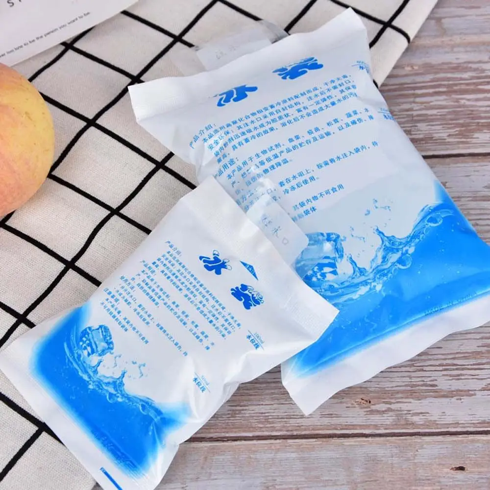 

10pcs/set cheap Insulated in-customized reusable dry cold ice pack gel cooler bag for lunch box food cans wine medical