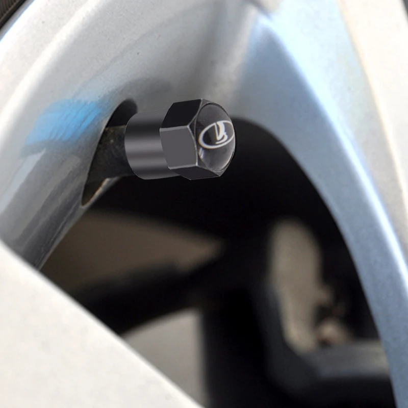 

4pcs New Metal Wheel Tire Valve Caps Stem case for Opel Lada Honda Renault Hyundai Vw Benz Chevrolet Audi Bmw car accessories