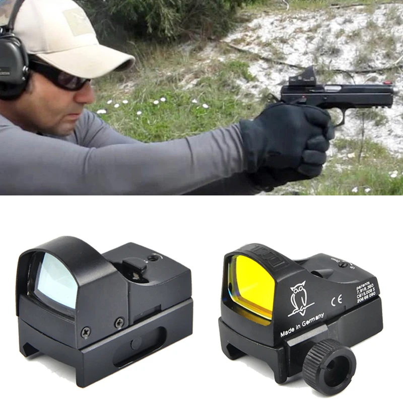 Doctor Sight ||| Red Dot Rifle Scope Micro Dot Reflex Holographic Dot Sight Optics Hunting Scopes Airsoft Rifle Mini Dot