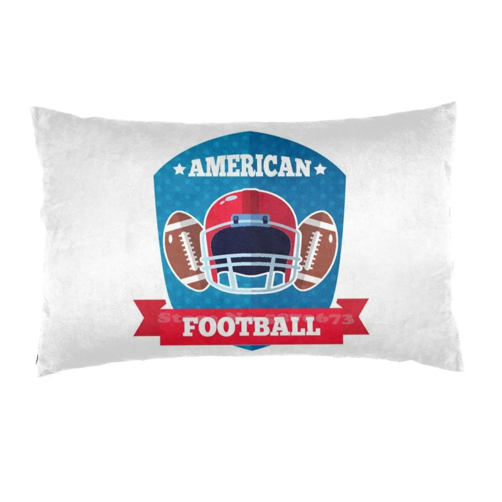 Футбольная Униформа супер Кубок. Мяч для регби. Дерби. 6 модных наволочек кровати