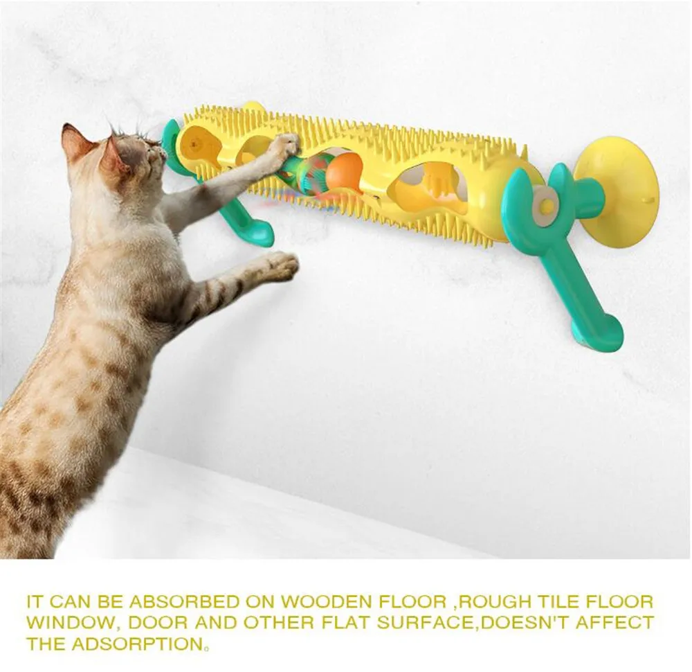 Игрушки для кошек N23 вращающаяся чесалка зуда кошачий туннель игрушка в виде шара