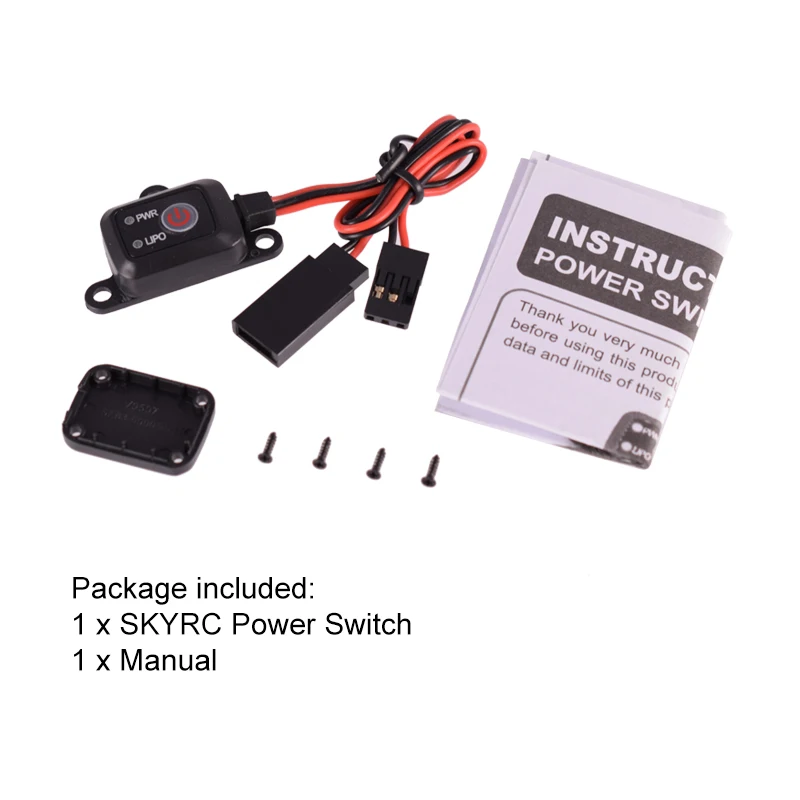 SKYRC выключатель питания вкл/выкл MCU контролируемый LIPO NIMH аккумулятор RC автомобиль